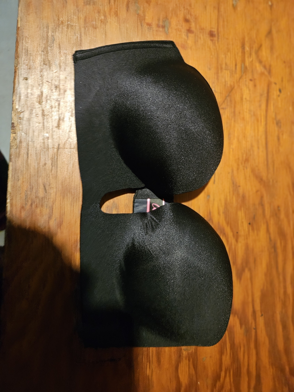 La SENZA Black Strapless Smooth Push-Up Bra
